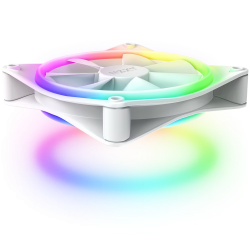 NZXT F120 RGB DUO 120mm RGB fan Triple - White
